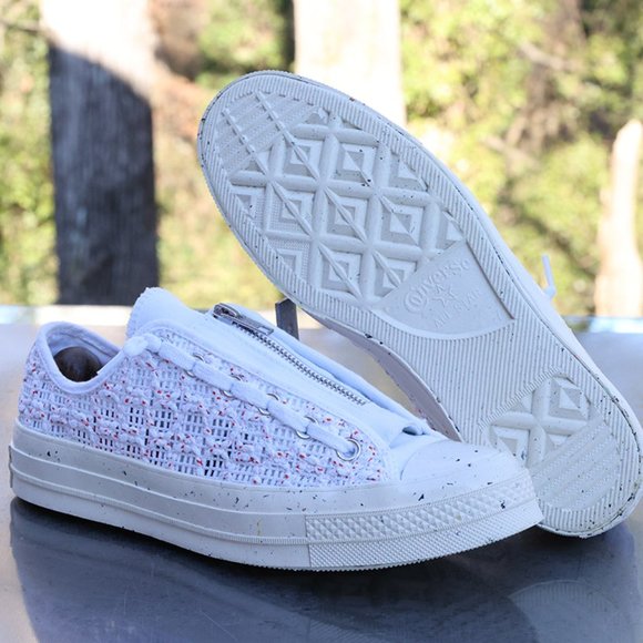 Converse Chuck 70 Low White Crochet Women’s Size 9 - Picture 4 of 11